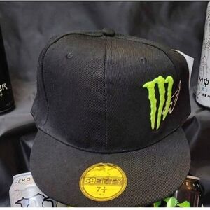 NEW/MONSTER ENERGY DRINK HATS 59FIFTY